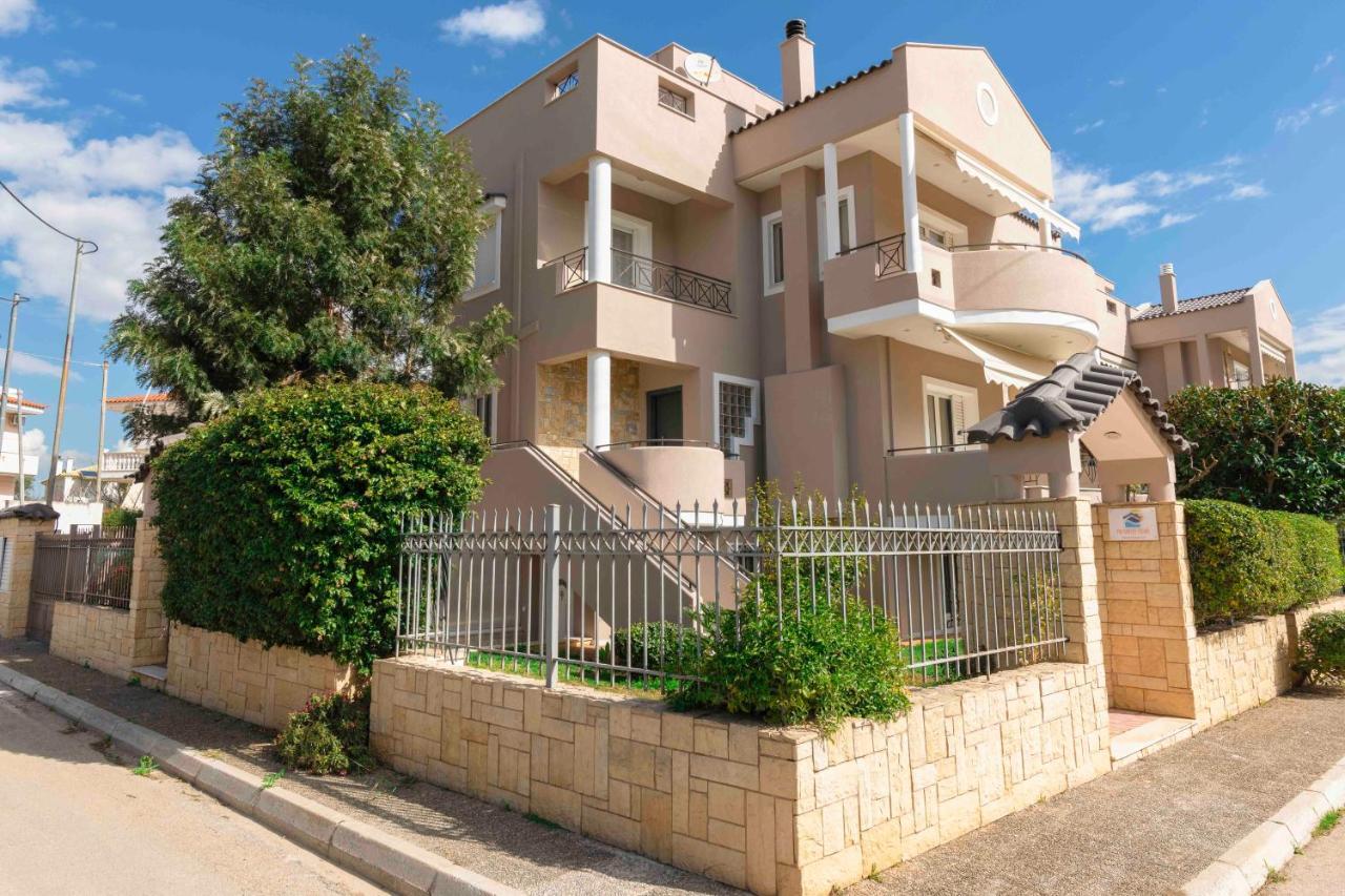 Helios: Charming Beach Home Next To Crystal Waters Néa Mákri 外观 照片